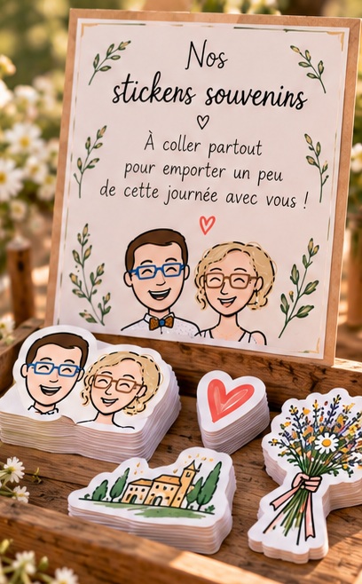 Stickers personnalisés